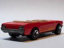 38598 Hot Wheels/ホットウィール '65 Ford Mustang Convertible フォード マスタング コンバーチブル 1983 ビンテージ_画像6