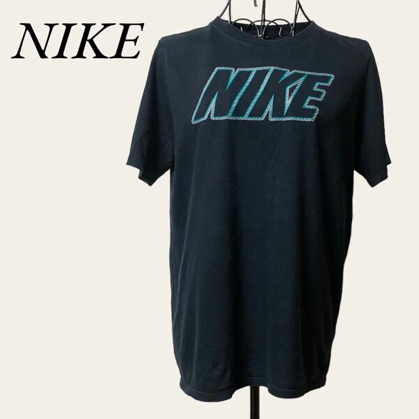 NIKE ナイキ　メンズ　レディース　ロゴTシャツ　黒　XL