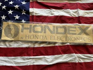 HONDA HONDEXステッカー　シール　当時物 純正品　ビンテージ オールド