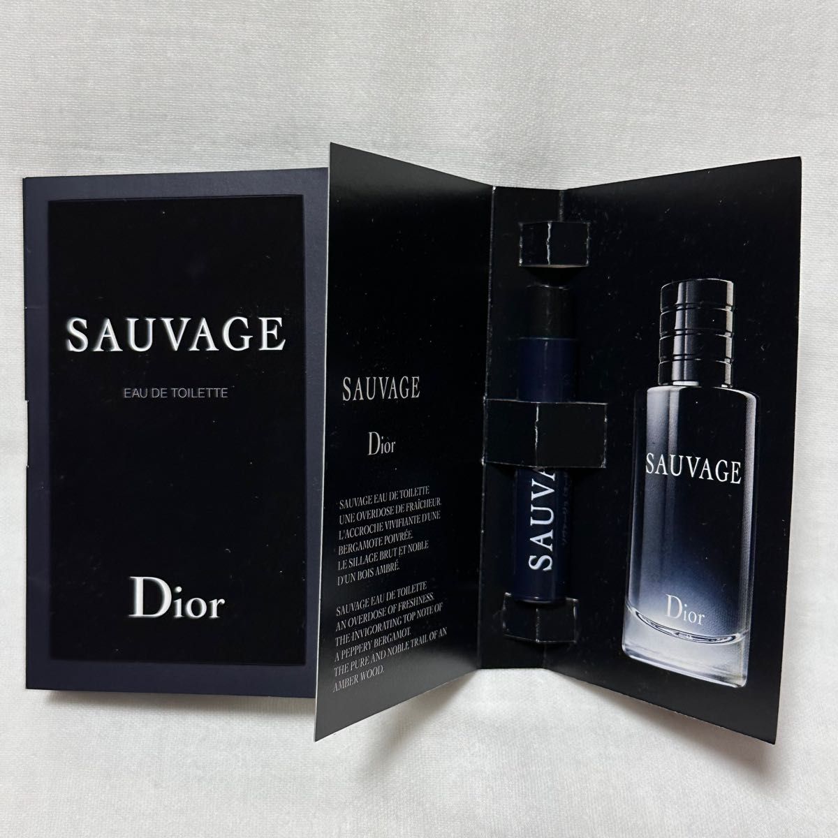 Christian Dior ディオール 香水1ml ソヴァージュ オードゥトワレ 2本