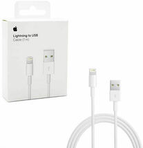 ★純正品質★iPhone ライトニングケーブル 1m+USB電源アダプタ 5Wセット アップルケーブル Lightning 11 12 Pro Max /iPad/13/箱入り_画像2