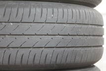 J19/条件付送料無料 30系プリウス純正 トーヨー 夏タイヤ 195/65R15×6J +45 5H PCD100 トヨタ純正アルミ 4本セット ウィッシュプレミオ_画像7