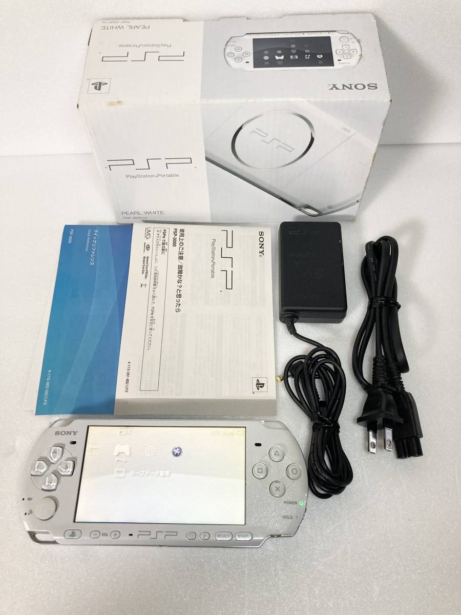 SIE PSP プレイステーション・ポータブル パール・ホワイト PSP-3000