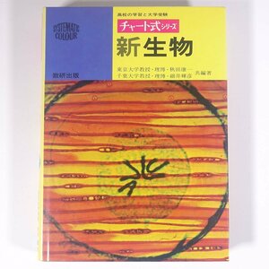 チャート式シリーズ 新生物 秋田康一ほか 数研出版 1973 単行本 高校生 大学受験 参考書 問題集 生物