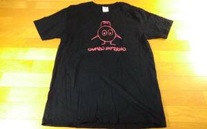 ザ・クロマニヨンズ GUMBO INFERNO Tシャツ SIZE:L 黒 送料215円～