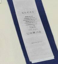 即決 定価8万円程 21SS GUCCI グッチ インターロッキングGG ポロ シャツ ポロシャツ Tシャツ クリーニング済み ゆうパック送料無料_画像5