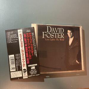 帯付CD★ラヴライツザワールド／デヴィッド・フォスター