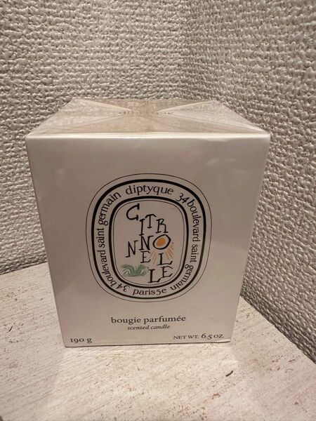 diptyque フレグランスキャンドル シトロネル 190g　[限定版]