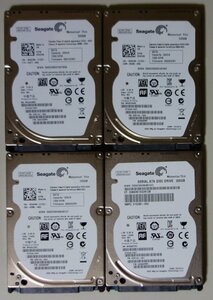 3862 大量入荷につきノーチェックジャンク 4個まとめて 2.5インチ 内蔵SATAハードディスク 320GB 7mm Seagate ST320LT007