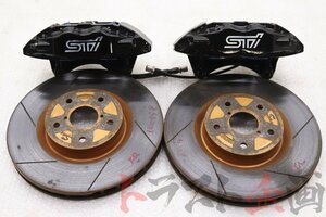 1100998405 original Brembo front caliper slit rotor Impreza C type WRX STI GVB Trust plan U