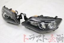 1100998111-1 純正 キセノンヘッドライト 左右セット インプレッサ C型 WRX STI GVB トラスト企画 U_画像1