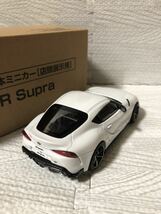1/30 トヨタ 新型スープラ GRスープラ　Supra 非売品 カラーサンプル ミニカー ホワイトメタリック_画像2