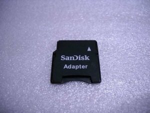 SanDisk　microSD → miniSD　変換アダプター　
