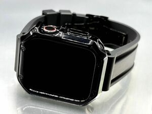 BZアップルウォッチバンド ラバーベルト Apple Watch カバー　ケース 38mm40mm41mm42mm44mm45mm