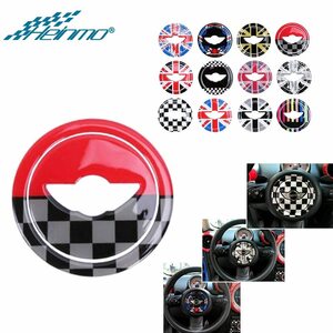 お買得◆ステッカー ミニクーパー ステアリングホイールセンター R55 R56 R57 R58 R59 R60 R61 アクセサリー countryman,mini cooper