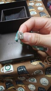 【本物美品廃盤】GUCCI片耳ピアス