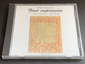 c25) 未開封 / First Impression SERGE UEBERSAX / with bob harrison leo tardin