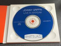 c27) JOHNNY GRIFFIN / LIVE IN WARSAW ジョニー グリフィン_画像4