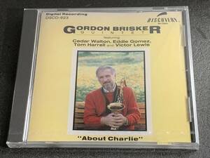 c28) 未開封 / About Charlie GORDON BRISKER QUINTET ゴードン・ブリスカー / CEDAR WALTON EDDIE GOMEZ TOM HARRELL VICTOR LEWIS