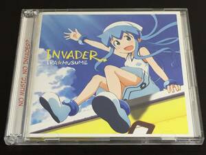 B) 侵略 イカ娘 イカ娘 1st アルバム INVADER CD+DVD