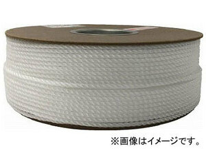 ユタカ ポリエチレンロープドラム巻 4mm×200m ホワイト PRE-87(7947836)