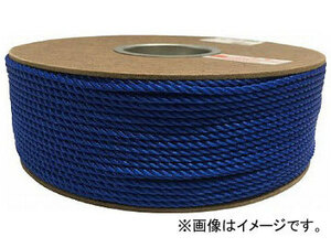 ユタカ ポリエチレンロープドラム巻 4mm×200m ブルー PRE-82(7947810)