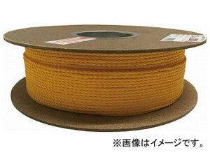 ユタカ ポリエチレンロープドラム巻 3mm×200m イエロー PRE-70(7947747)