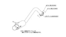 柿本改 GTbox 06&S マフラー S44345 スズキ スイフト_画像2