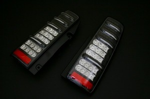 エムブロ サンダーLEDテール スズキ ジムニー JB23W 1998年10月～ ブラックリム ウインカーLED STJBJIMY-2L-CB-04