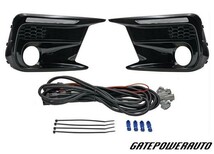 【新品】スバル WRX STI S4 後期用 デイライト シーケンシャル ウインカー フォグランプ LED グリル エアロ VAB/VAG_画像2