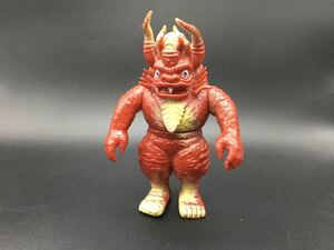 当時物 中古 ソフビ 怪獣 ミクラス ウルトラマン セブン 1983 バンダイ