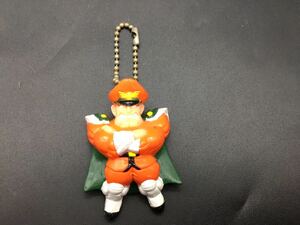  that time thing Street Fighter total . Vega mascot figure key holder CAPCOM BANDAI 1995 year 