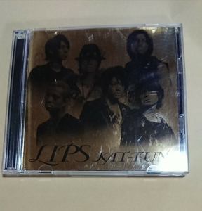 191096●00年代中古CD●LIPS/KAT-TUN●2008年シングル●CD＋DVD初回限定盤●中古CD在庫処分セール●♪ラブー 