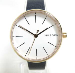 11591◆【SALE】SKAGEN スカーゲン SIGNATUR SKW2592 レディース クォーツ 腕時計 中古 USED