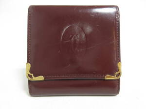 11423◆Cartier カルティエ マスト コインケース/小銭入れ MADE IN FRANCE 中古 USED