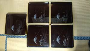  black . serving tray 5 customer 