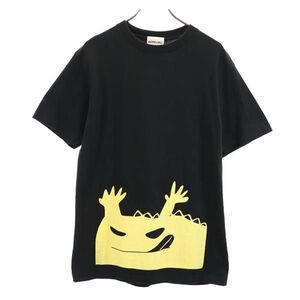 東京カランコロン プリント 半袖 Tシャツ L 黒系 ロゴ メンズ 230715