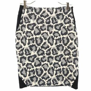  Diane phone fa stain bar g tight Leopard switch . design skirt 2 black series DIANE VON FURSTENBERG lady's 230430