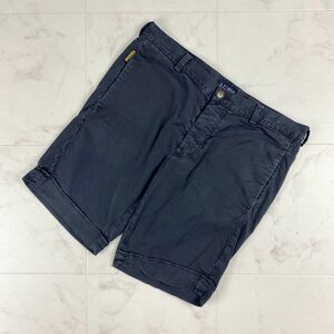 美品 ARMANI JEANS アルマーニジーンズ ストレッチショートパンツ ボトムス メンズ 黒 ブラック サイズ175/82A*FC935