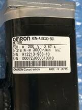 [CK18366] OMRON オムロン R7M-A10030-BS1 モーター 動作保証_画像2