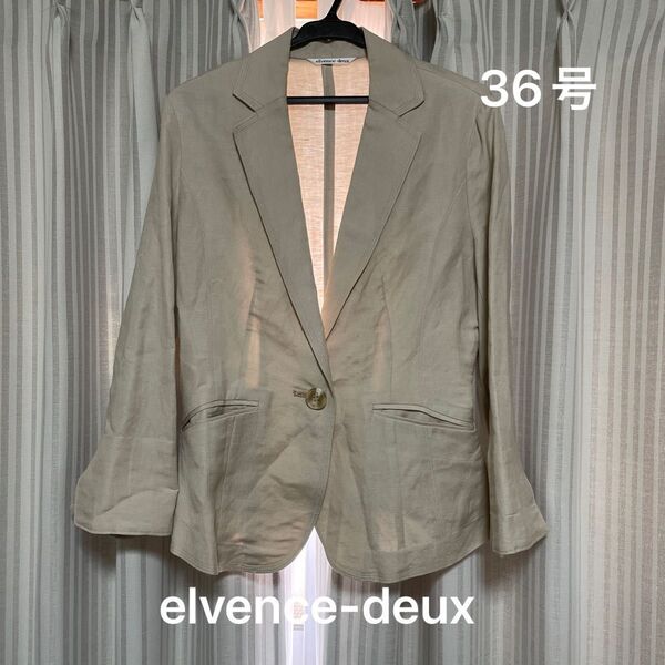 elvence-deuxテーラードジャケット 値下げ
