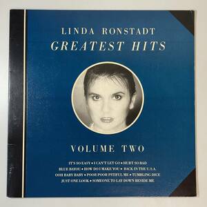 29483★盤未使用に近い【US盤】 Linda Ronstadt / Greatest Hits Volume Two ※SRC刻印有