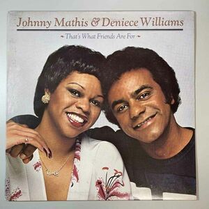 30114★美盤【US盤】 Johnny Mathis & Deniece Williams / That's What Friends Are For