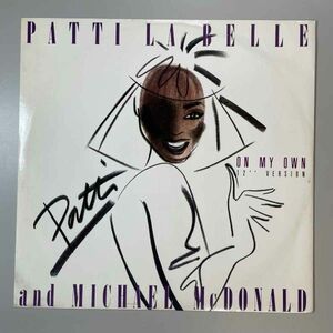 30072★美盤【US盤】 Patti LaBelle & Michael McDonald / On My Own ★12inch 45回転