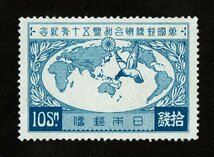 K902★1927年　万国郵便連合(UPU)加盟50年記念　4種揃　糊落ち★未使用・良好_画像8