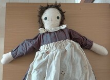 値下！ ラガディ アン&アンディ　ペア　ヴィンテージドール　ハンドメイドドール VOLLAND RAGGEDY ANN AND ANDY DOLLS カントリー 布製人形_画像4