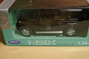 1/24 Welly NEX Mercedes Benz G Class black unused unopened goods 