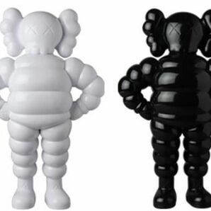 MEDICOM TOY KAWS CHUM OPEN EDITION 2体セット WHITE BLACK ソフビ レア 希少