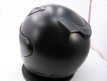 【送料無料】Arai アライ SZ-G FLAT BLACK フラットブラック Lサイズ ジェットヘルメット_画像3