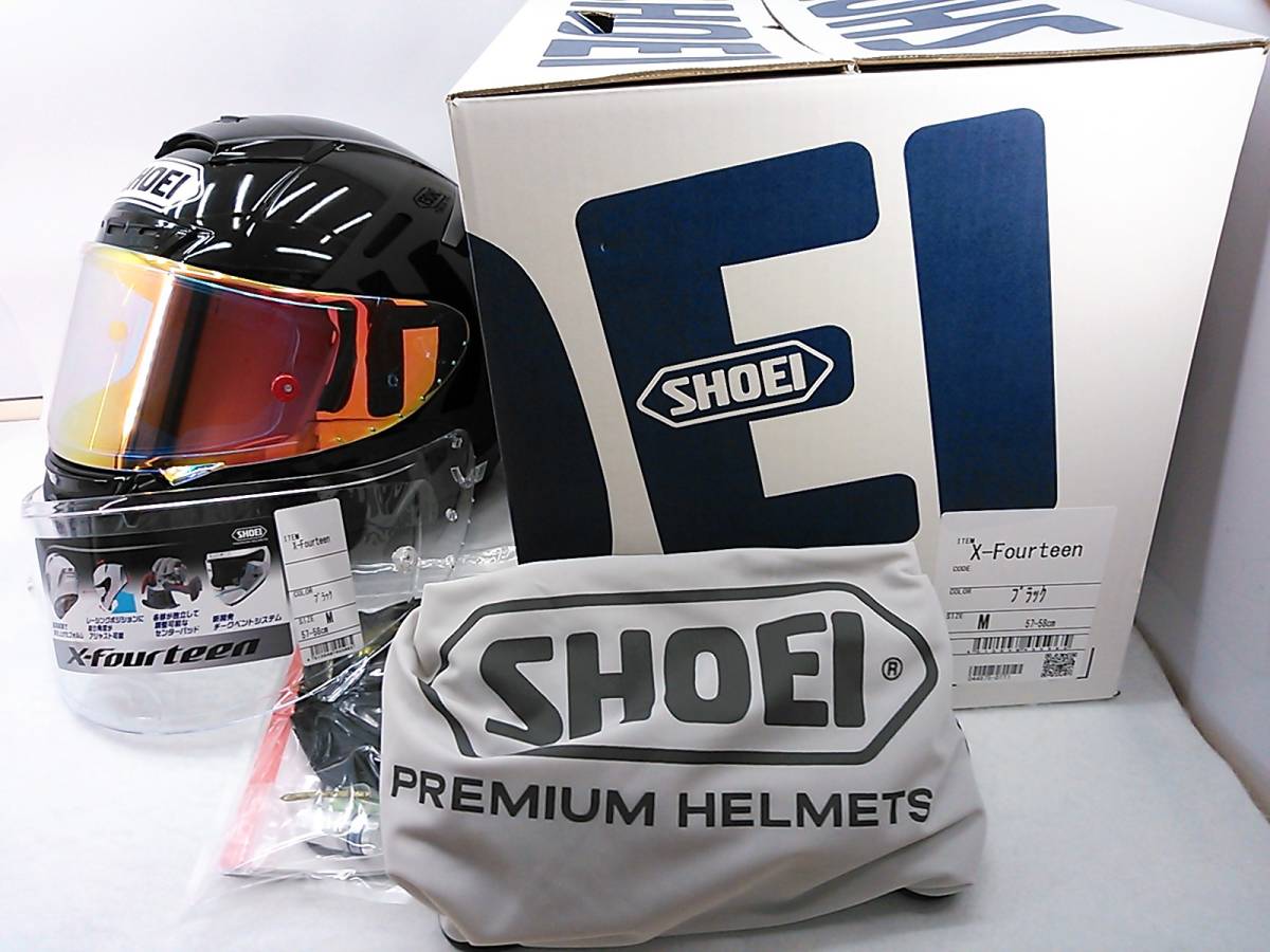 2023年最新】ヤフオク! -shoei x-fourteen m(ヘルメット、シールド)の